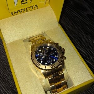 Invicta Gold Watch